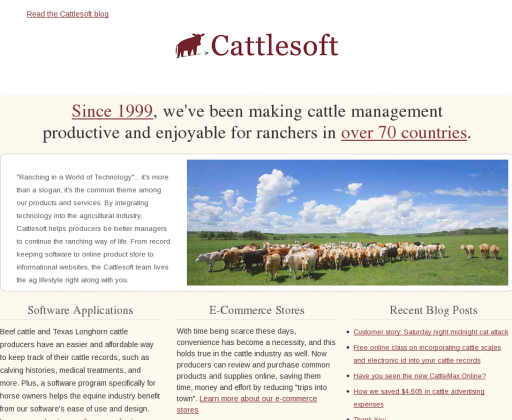 Cattle expert management software